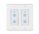 American Wifi Touch Double two Gang Switch